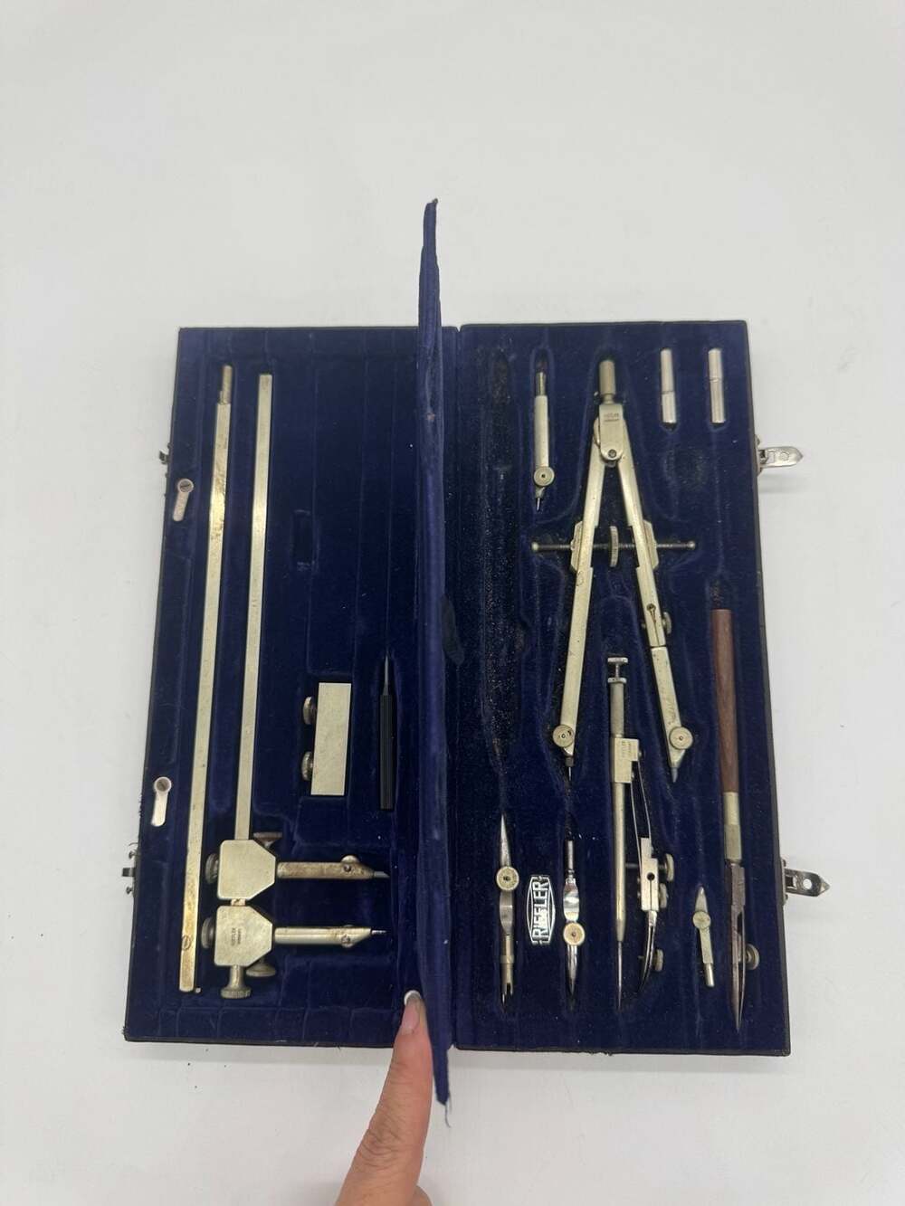 Riefler G 15 Vintage Drafting Instrument Set